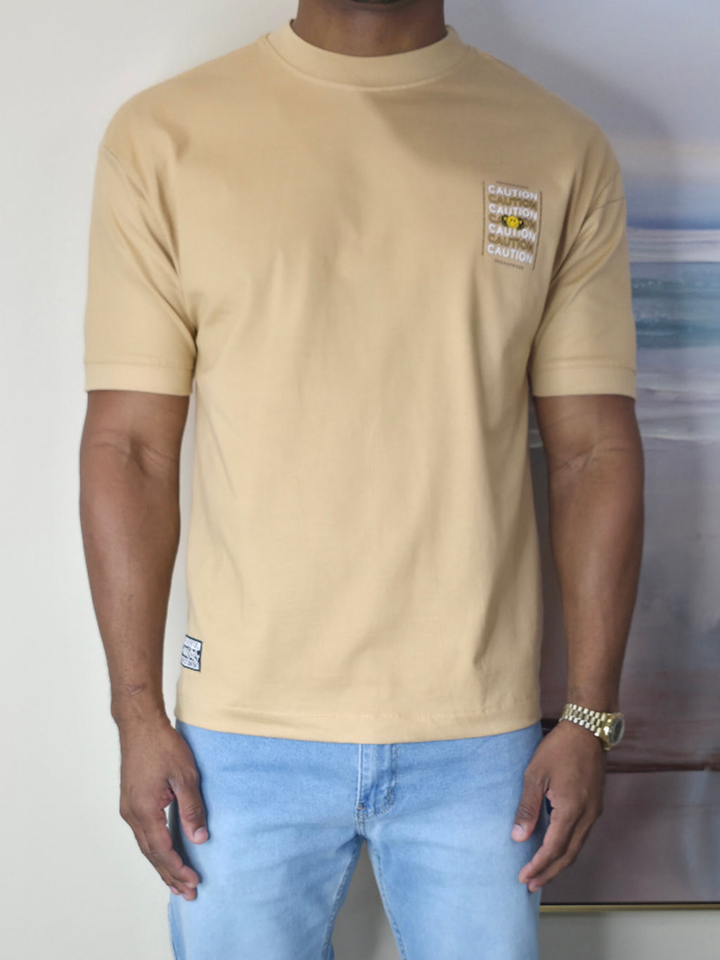 Caution Graphic T shirt