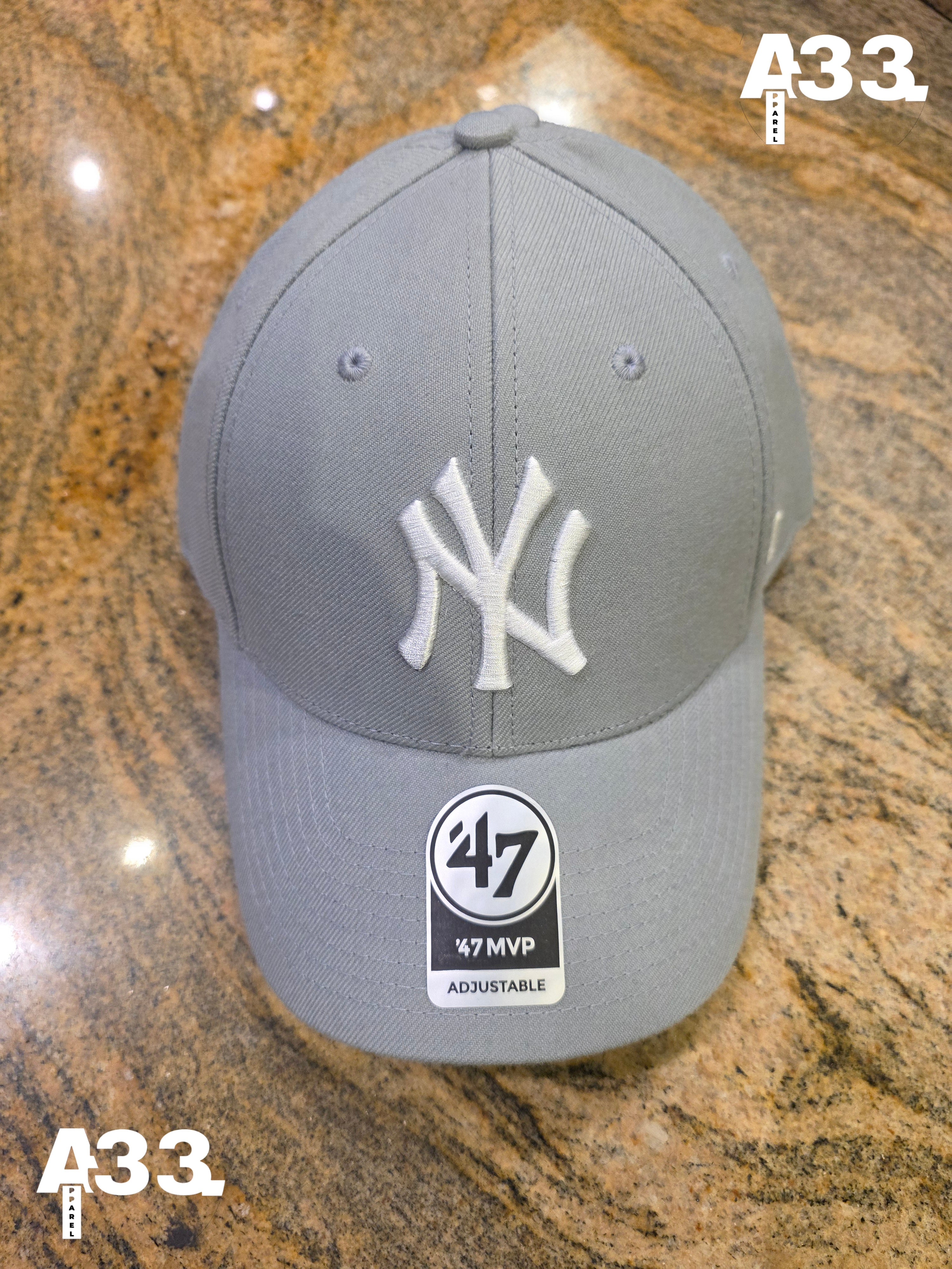 NY MVP CAP (Grey)