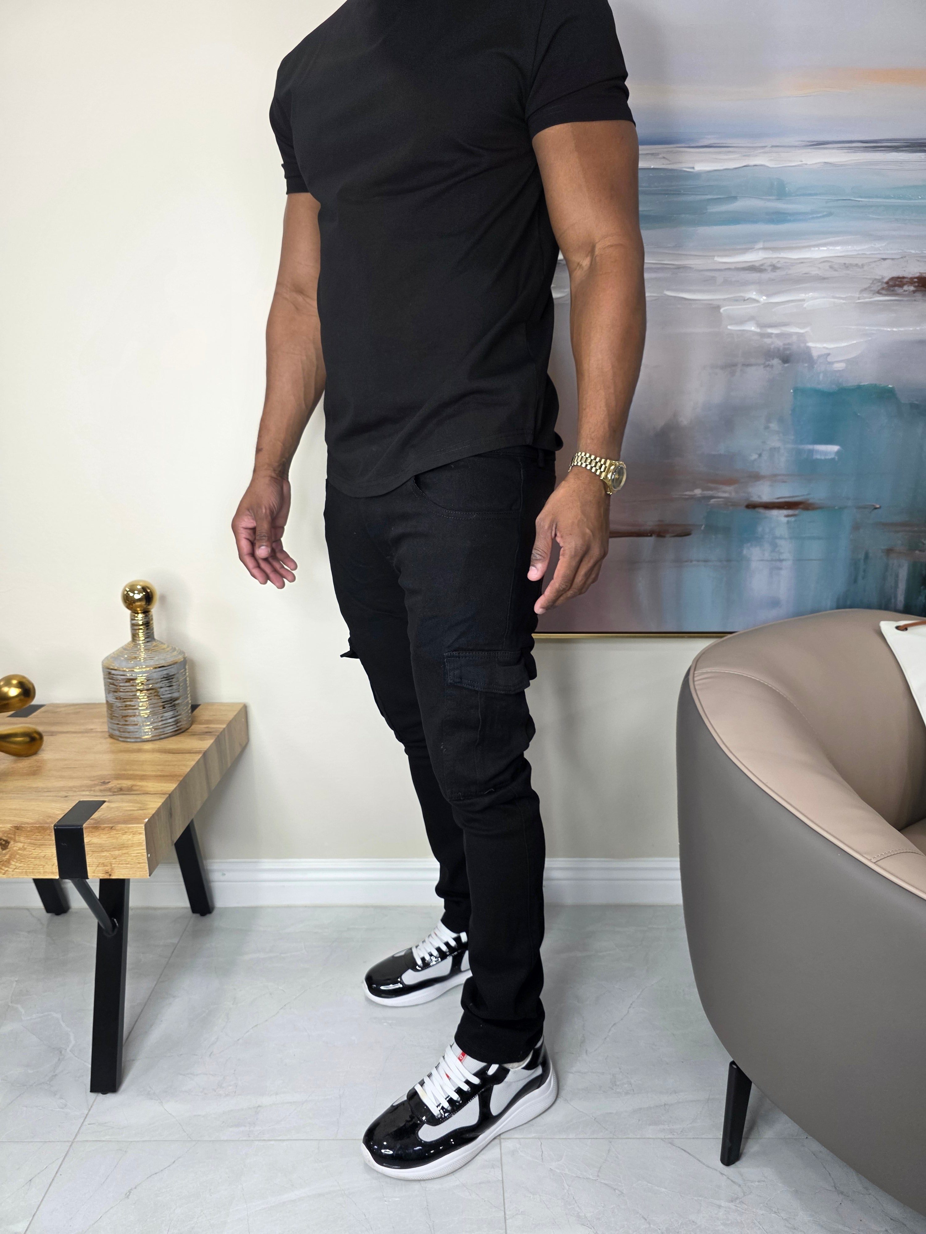 Cargo Pants Black Ice