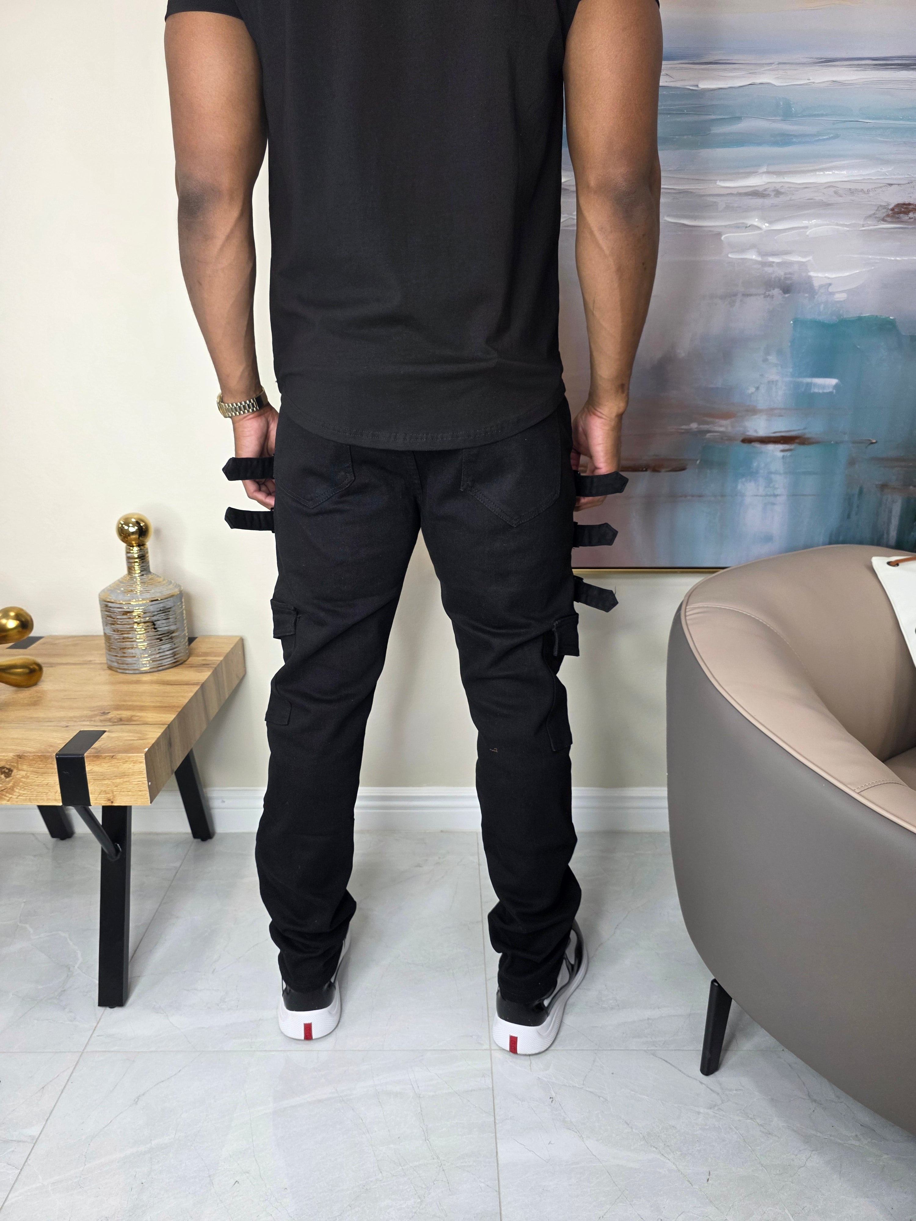 Strap Jeans