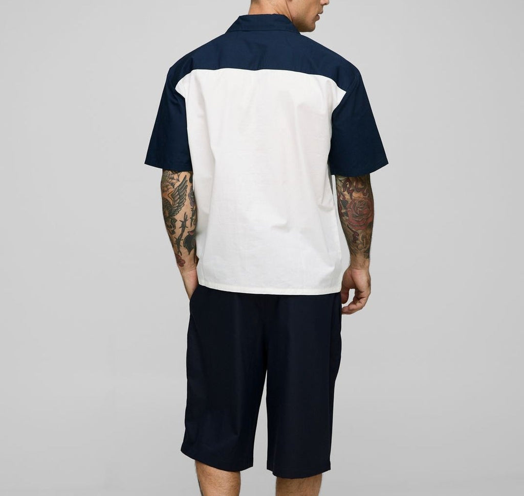 Embroidered reverse Shirt