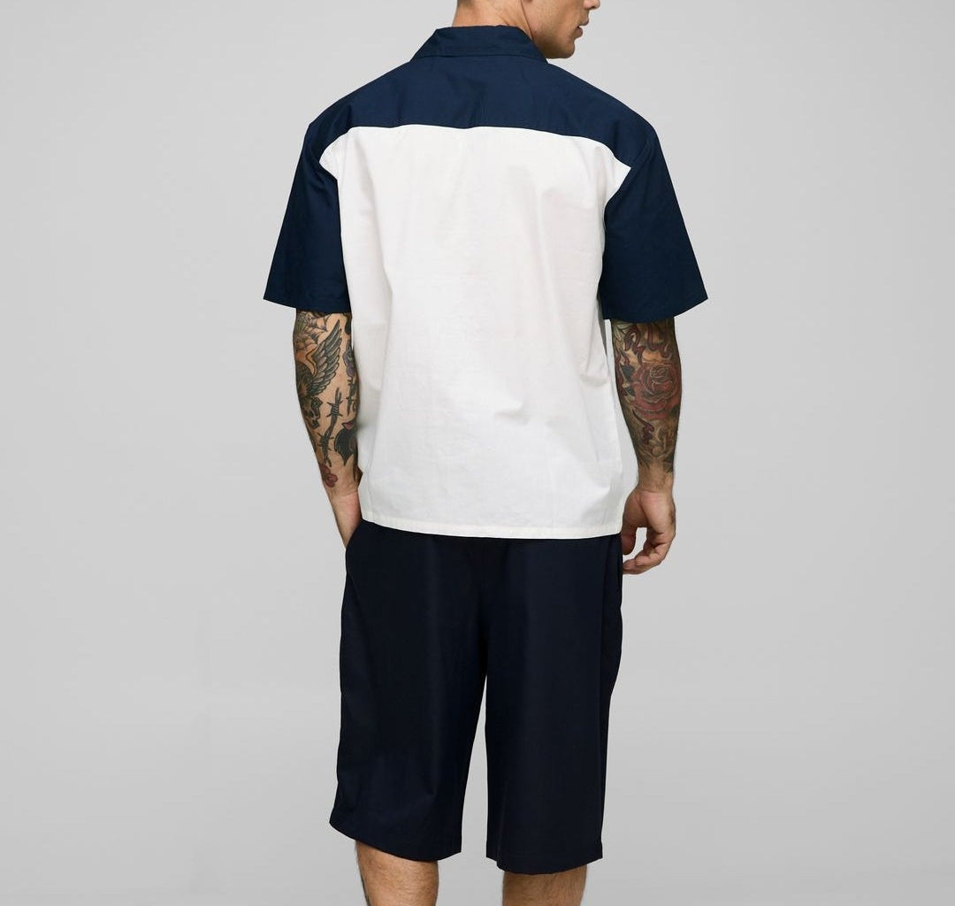 Embroidered reverse Shirt