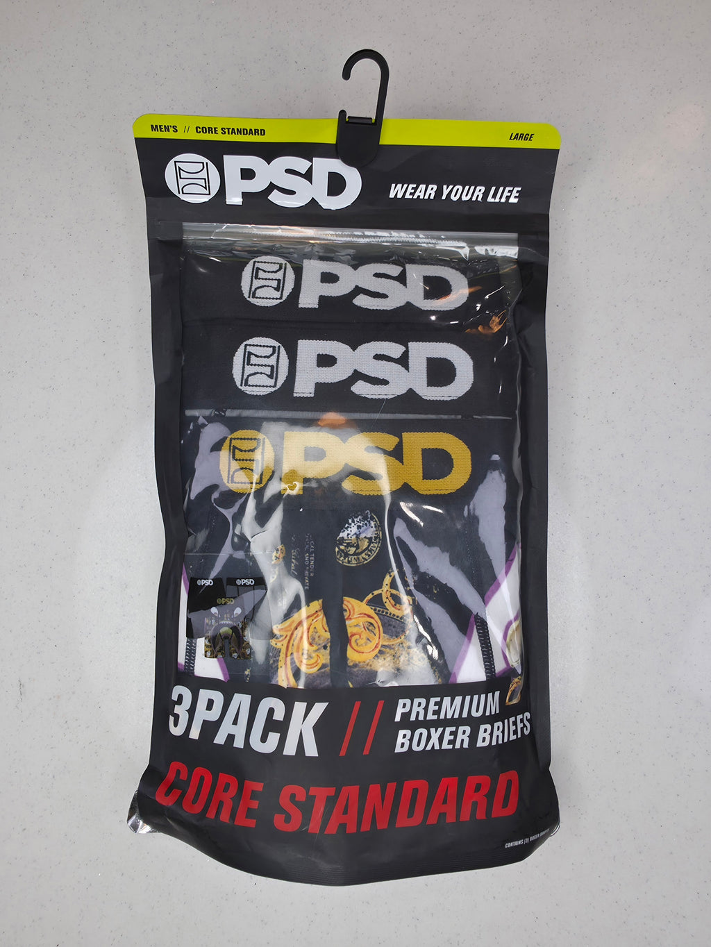 PSD Briefs Gold