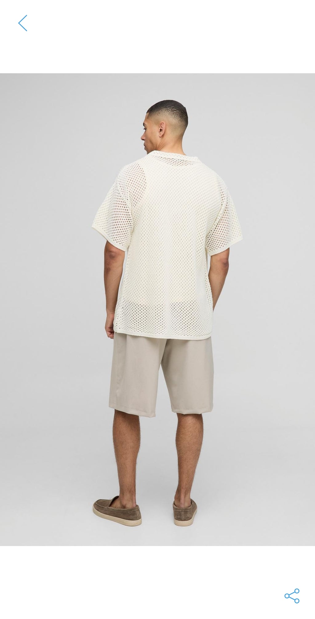 Boxy Knitted Shirt