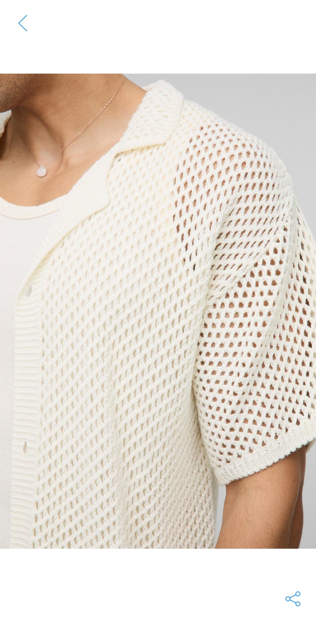 Boxy Knitted Shirt