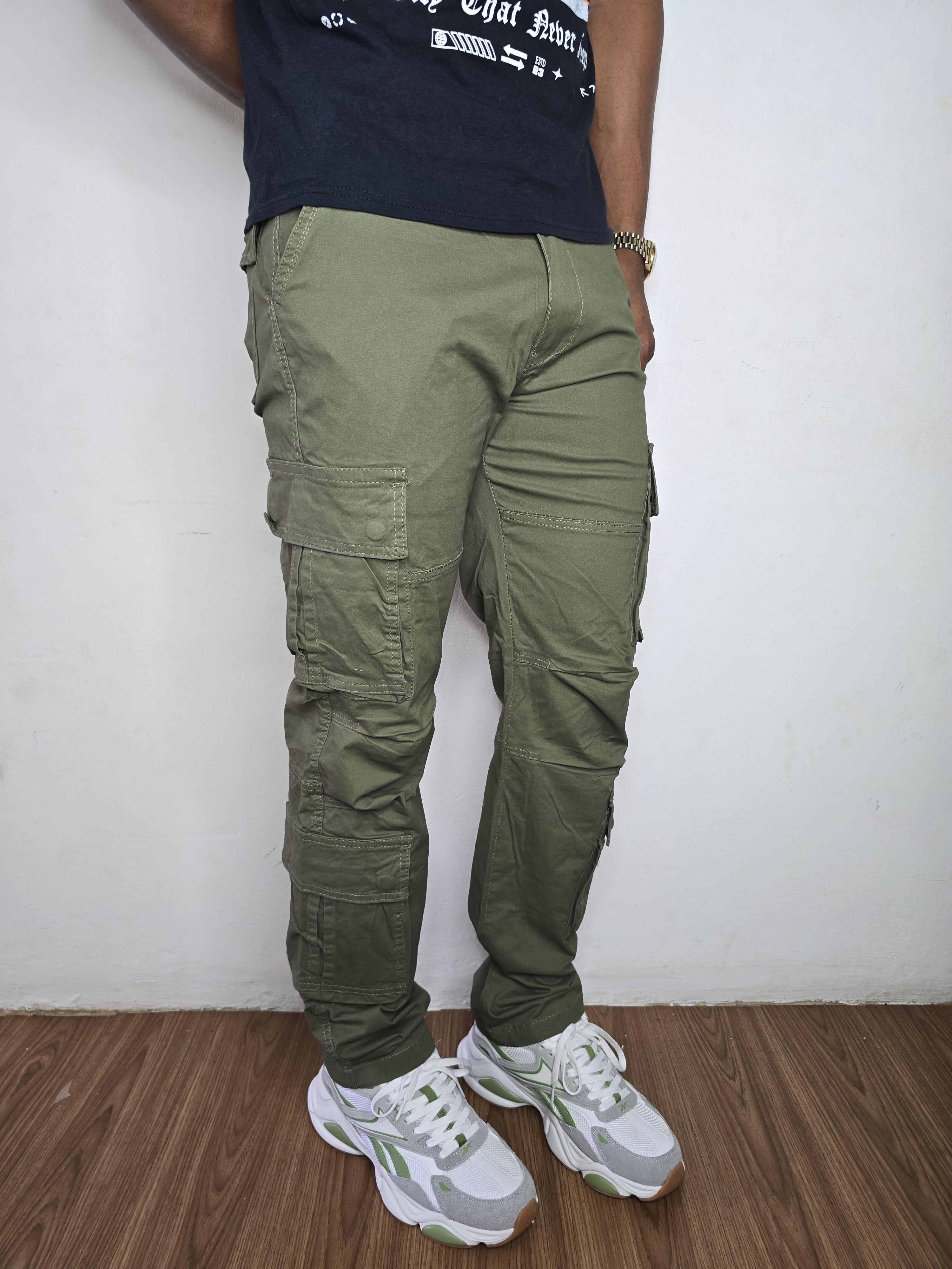 Cargo Double Side Pocket Pants