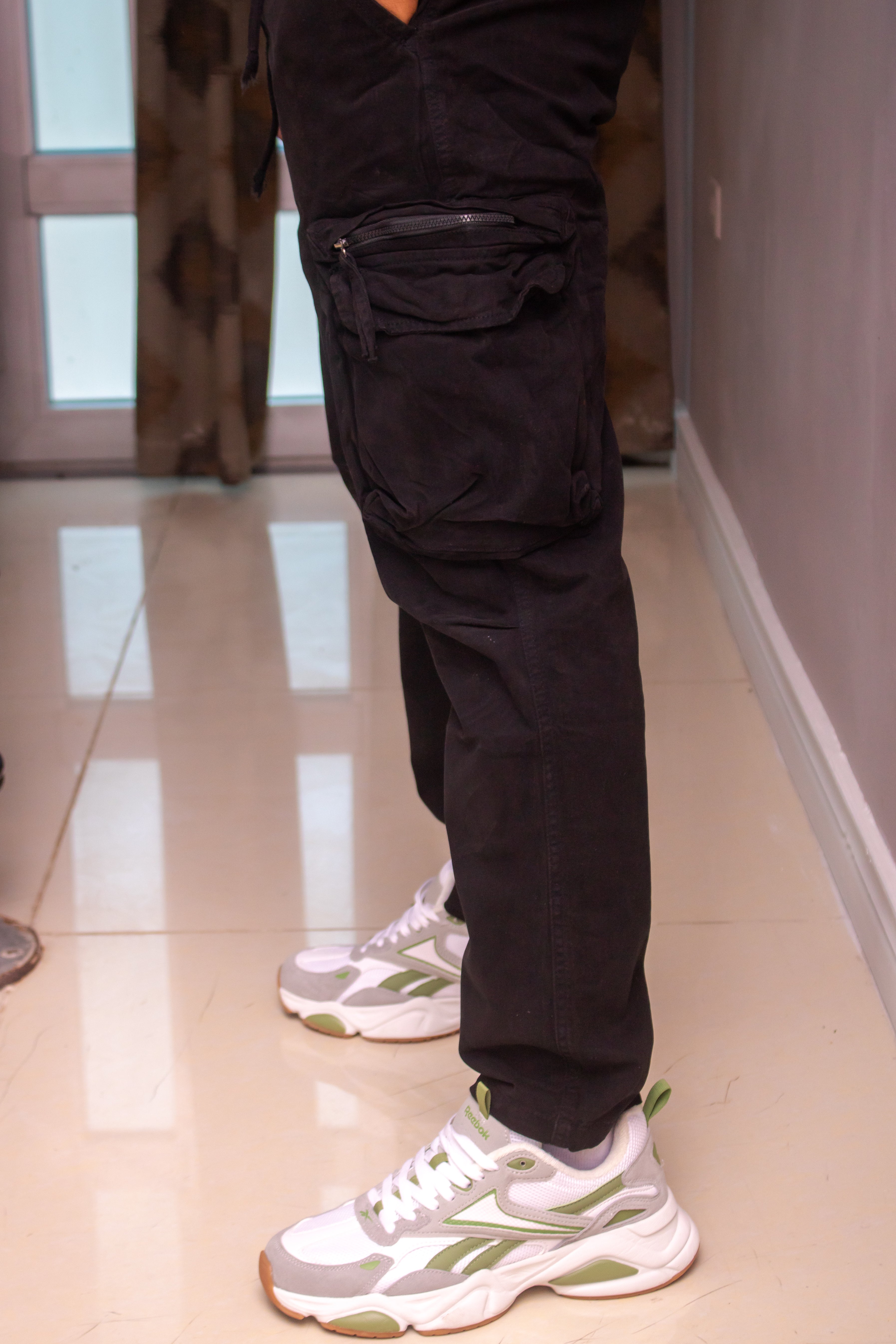 Zip Pocket Cargo Pants